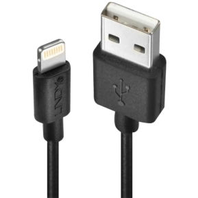 Cabo USB > Lightning/Apple/iPhone 1.0m LINDY (31320)