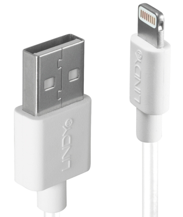 Cabo USB > Lightning/Apple/iPhone 0.5m LINDY (31325)