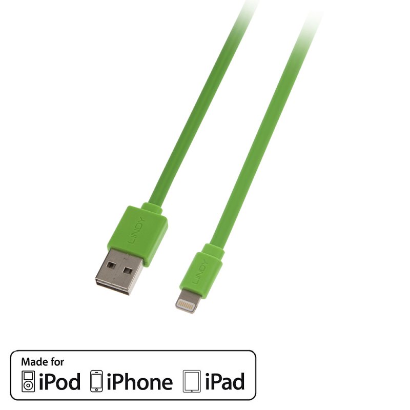 Cabo USB > Lightning/Apple/iPhone 1.0m REVERSIBLE LINDY (31392)