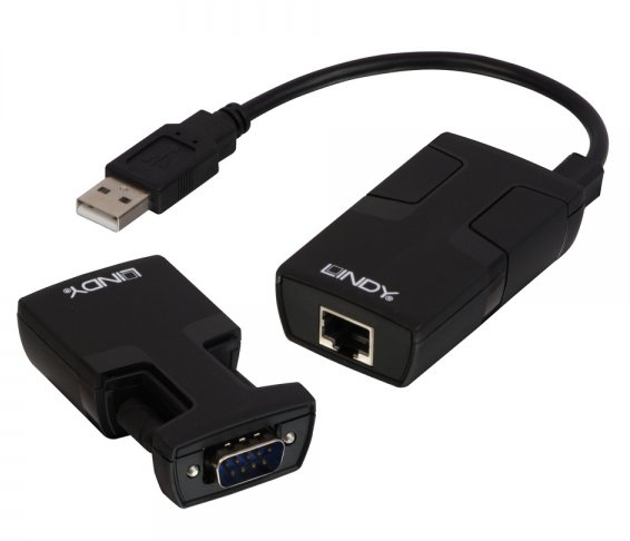 Adaptador USB - Série DB9 Extender LINDY (32157)