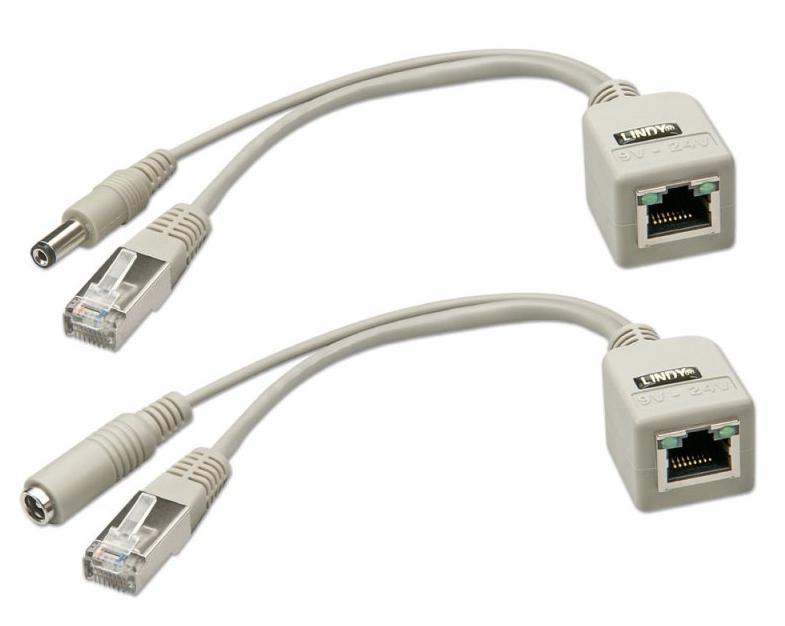 Power over Ethernet (PoE) Kit  9-24V LINDY (34025)