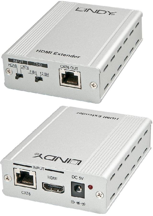 Repetidor HDMI via RJ45 - 40 Mts LINDY (38109)