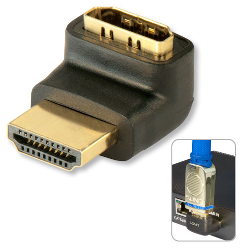 Adaptador HDMI 90º Premium LINDY (41086)
