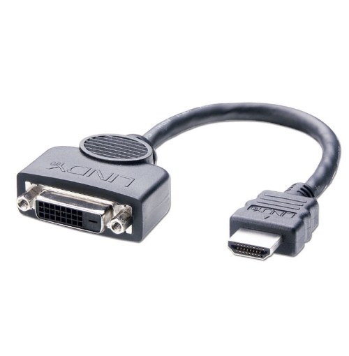 Adaptador DVI-D (F) > HDMI (M) 00.20m LINDY (41227)