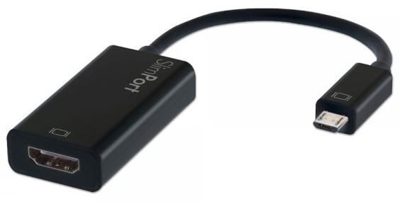 SlimPort (MyDP)> HDMI Active Adapter LINDY (41571)