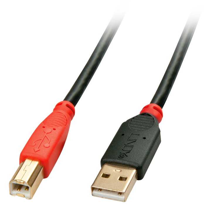 USB 2.0 Active Cable - Type A>B 15m LINDY (42762)