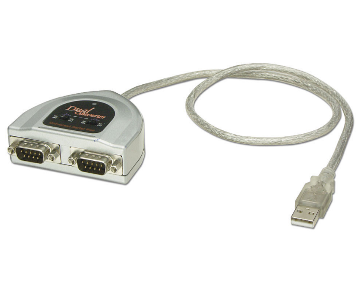Adaptador USB - 2 portas Série DB9 RS-422/RS-485 LINDY (42859)
