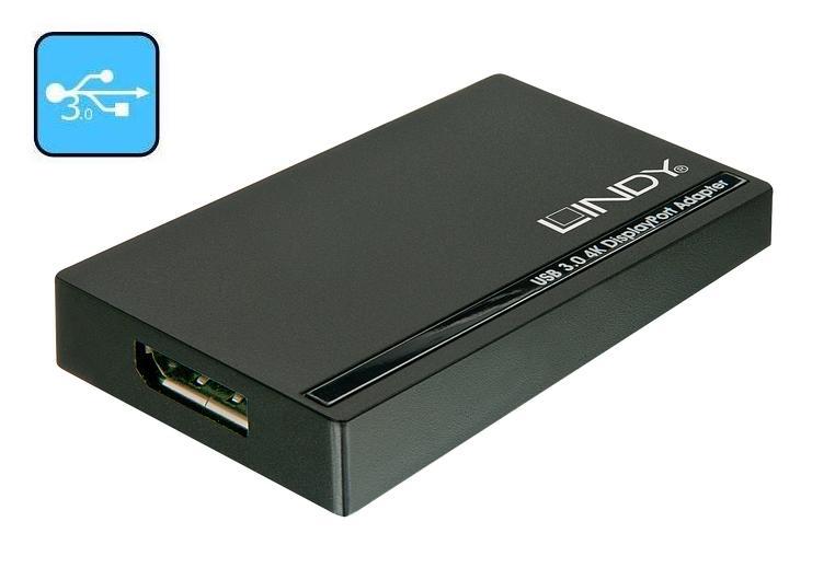USB3.0 to 4K DisplayPort Adapter LINDY (43174)