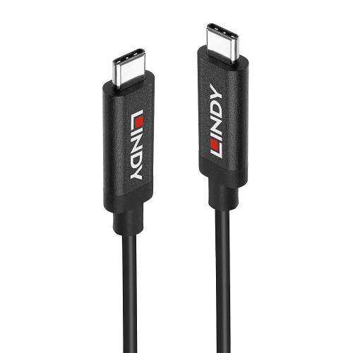 Cabo USB Tipo C 03.0m 3A 60W 10Gbps Gen2 Ativo LINDY (43348)