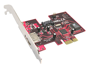 Placa Controladora PCIe (Express) SATA II-2 portas LINDY (51171)