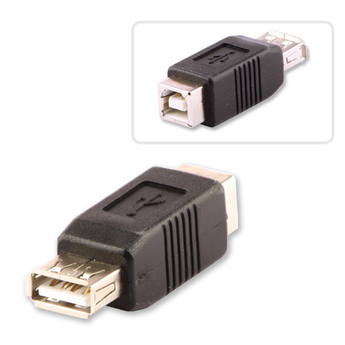 Adaptador USB , USB A F <> B F  LINDY (71228)