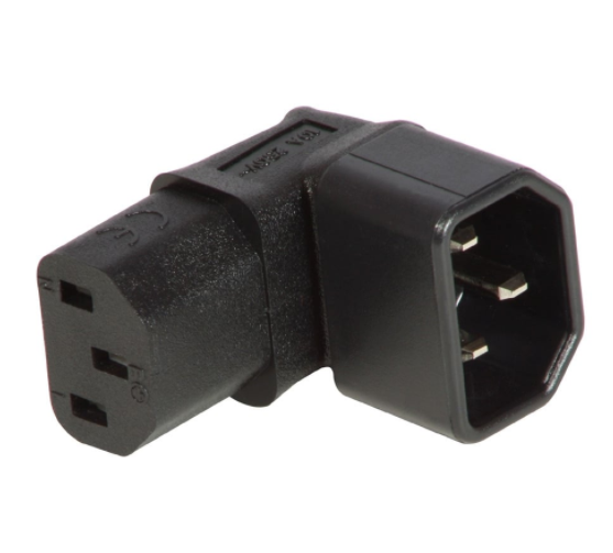 Right Angled IEC Adapter, Up LINDY (73091)