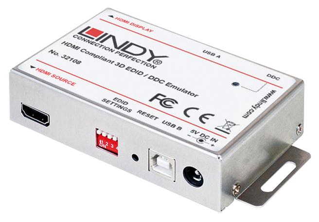 EDID/DDC Emulator for HDMI Displays LINDY (32108)
