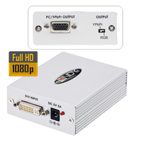 Conversor DVI-D para VGA / RGB LINDY (32562)