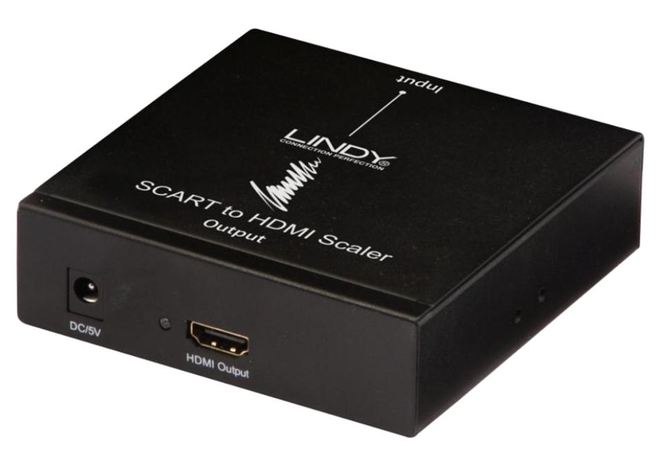 SCART to HDMI Converter and Scaler 720p LINDY (38101)
