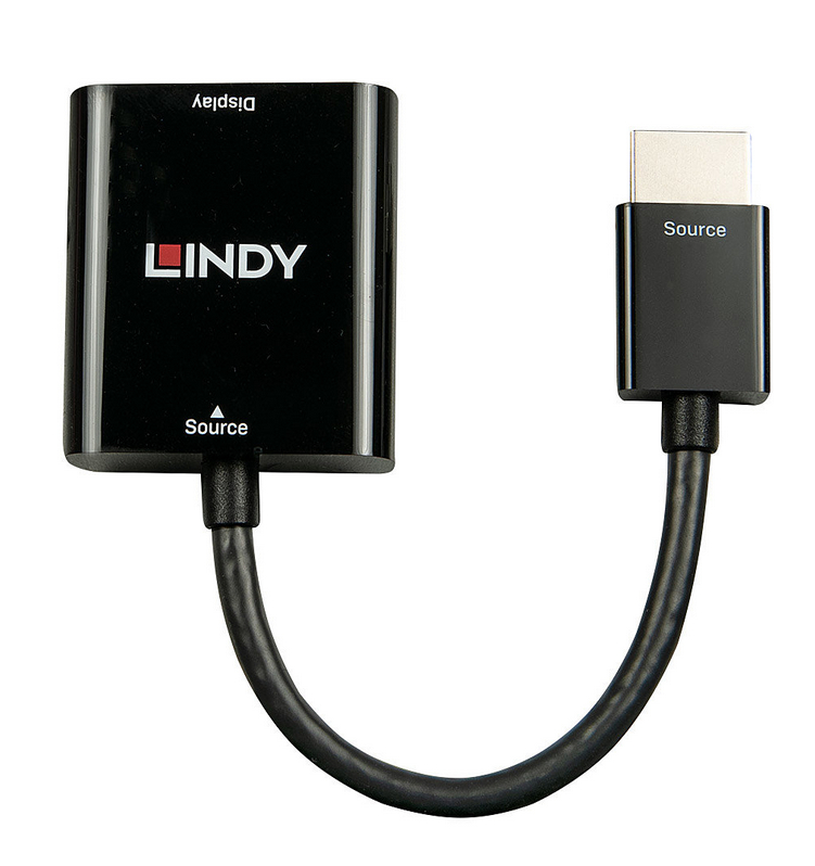 Adaptador/Conversor HDMI(M) > VGA HDB15(F) LINDY (38291)