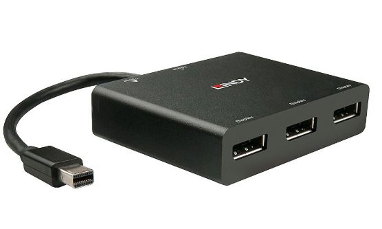 MST Hub MiniDP>DisplayPort 1.2 3ports LINDY (38428)