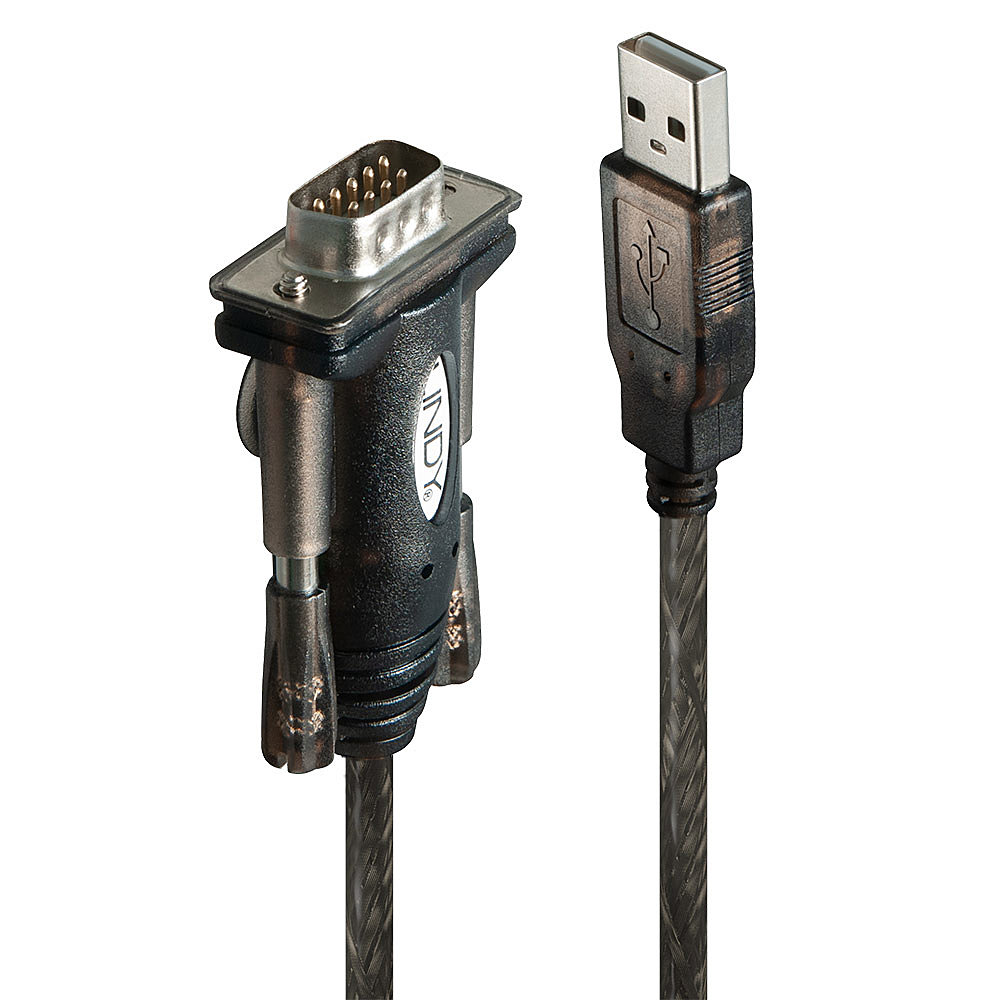 Adaptador USB - Série DB9 RS232 Chip Prolific LINDY (42855)