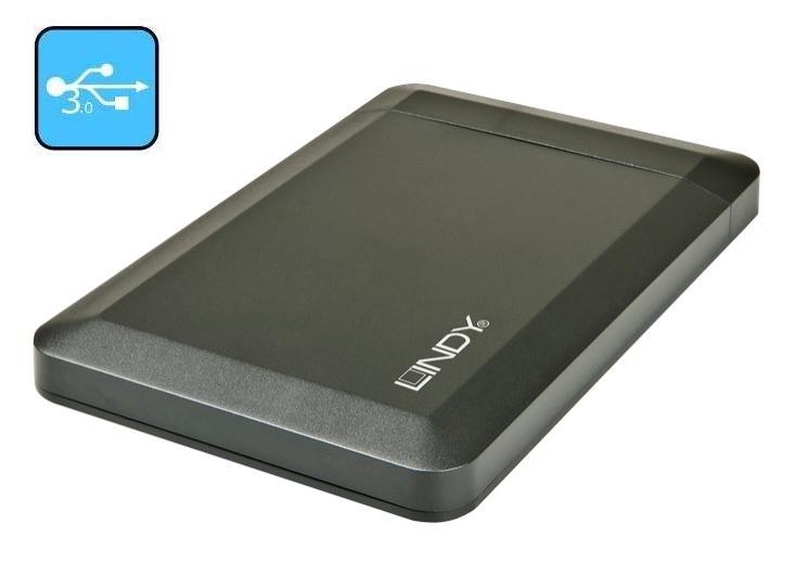 Caixa Externa 2.5" USB 3.0 & eSATA - SATA LINDY (43166)
