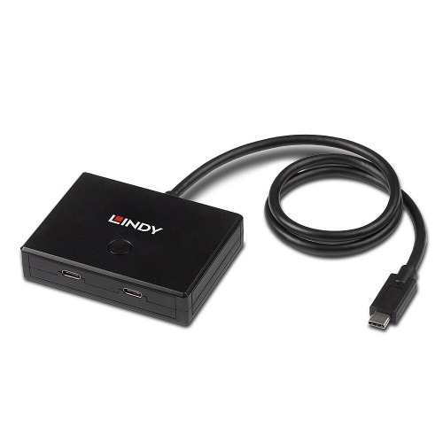 2 Port USB 3.2 Gen 1 Type C Bi-Directional Switch LINDY (43329)