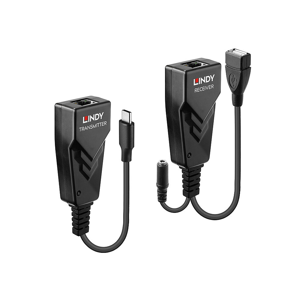 100m USB 2.0 Type C Cat.6 Extender LINDY (43390)
