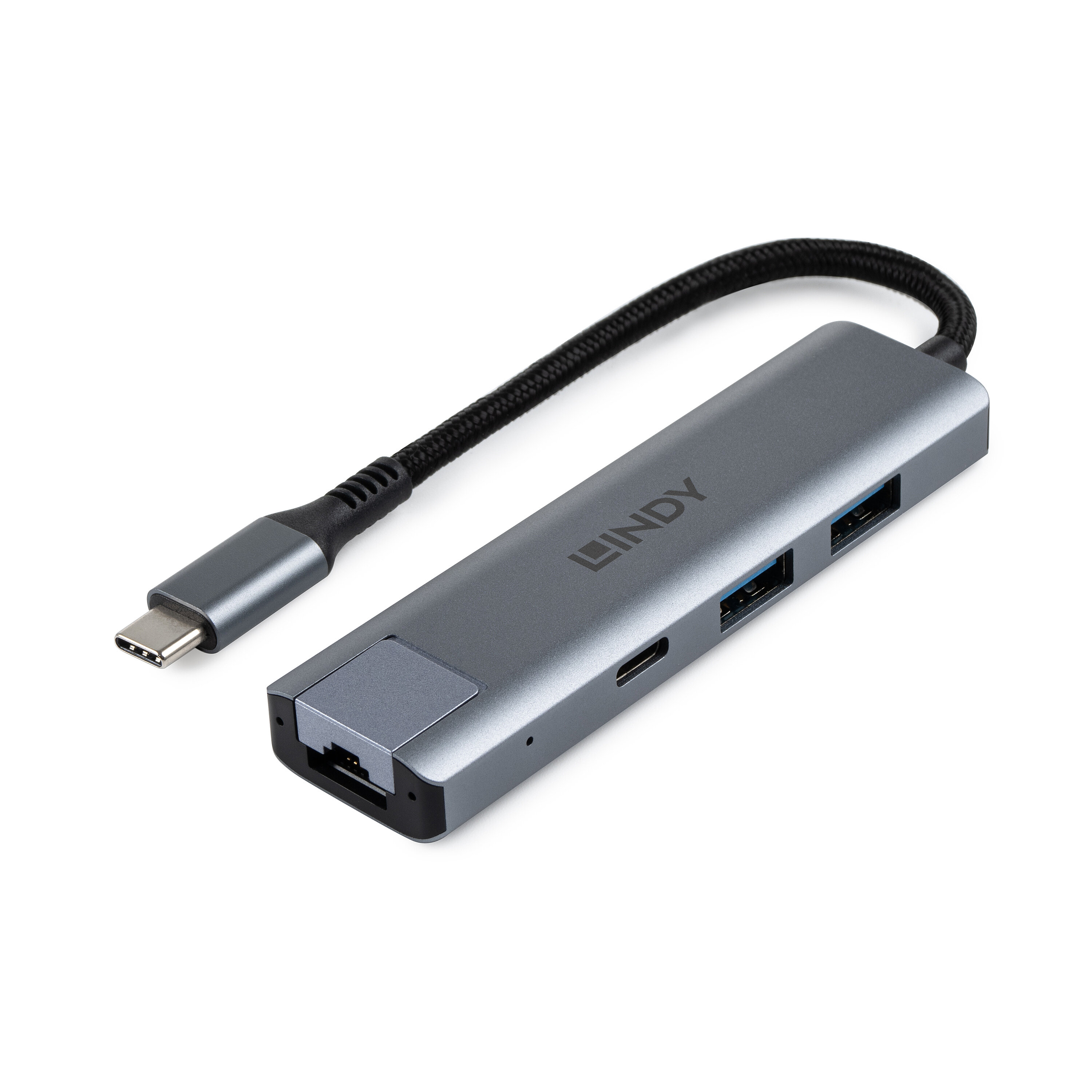 USB 3.2 Gen 2 Type C Hub & Gigabit Ethernet (43422)