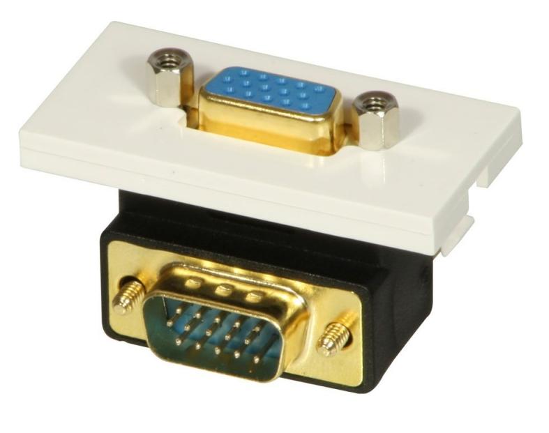 Modulo  VGA Male to Female Snap-in Block LINDY (60513)