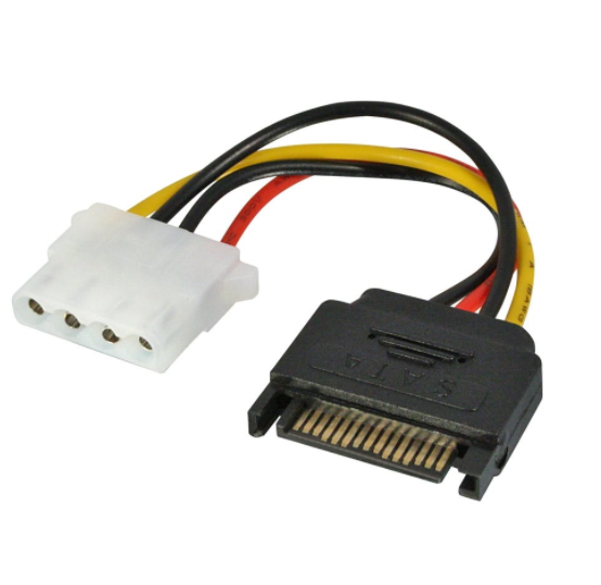 0.15m SATA Power Connector to LP4 Power Cable LINDY (70396)