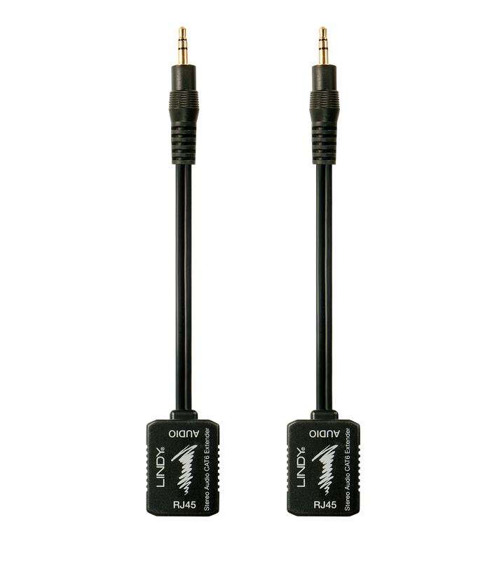 500m CAT5/6 Stereo Audio Extender - 3.5mm LINDY (70450)