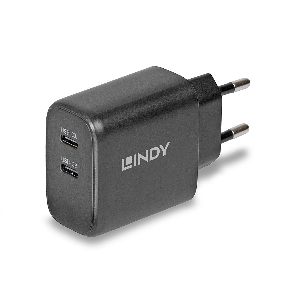 65W USB 2 x Type C GaN Charger (73438)