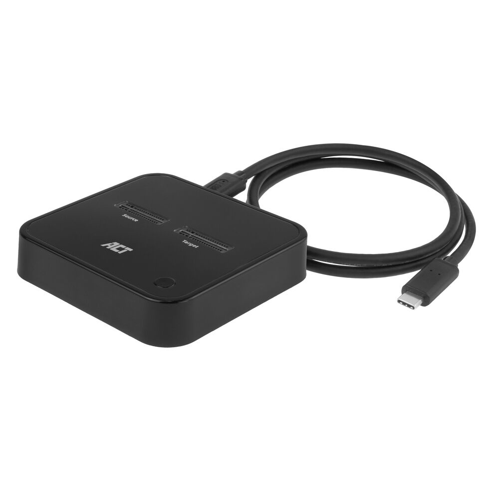 USB 3.1 Type-C M.2 NVMe/PCIe SSD Dual/Clone Station ACT (AC1502)