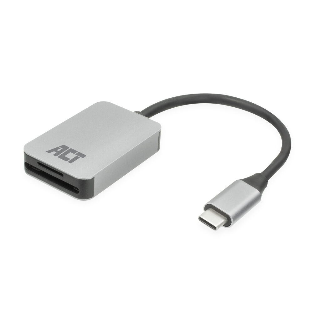 USB3,2 Type C Card Reader SD,microSD,SD4.0 UHS-II ACT (AC7056)