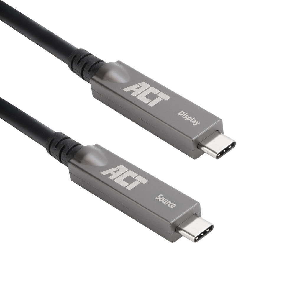 Cabo USB Tipo C 05.0m 3A 60W 10Gbps Gen2 Ativo 4 Lane (AK4325)