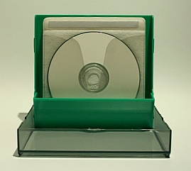 Caixa para 10 CDs c/ capas  (CD105)